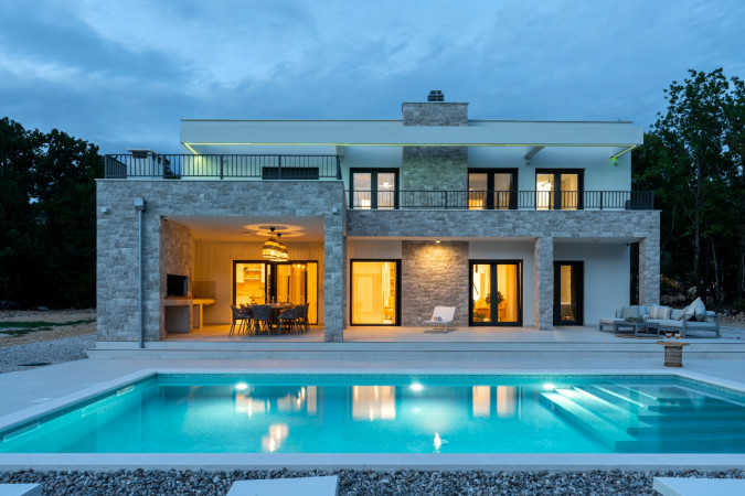 Außenbereich, Villa Wellbeing , Dalmatien, Kroatien Podstrana