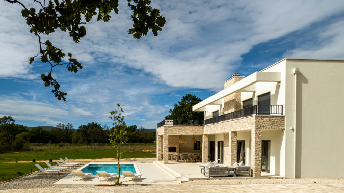 Außenbereich, Villa Wellbeing , Dalmatien, Kroatien Podstrana