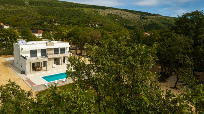 Außenbereich, Villa Wellbeing , Dalmatien, Kroatien Podstrana