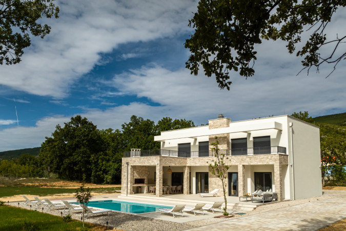 Außenbereich, Villa Wellbeing , Dalmatien, Kroatien Podstrana